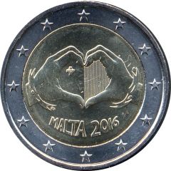2 Euros Children and solidarity - Love