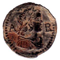 Ardite - Louis XIV Barcelona,bust right