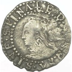 ¾ Penny - Elizabeth I 5th issue