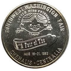 Token - Balmelli`s Rare Coins and Precious Metals - Southwest Washington Fair Chehalis, Washington