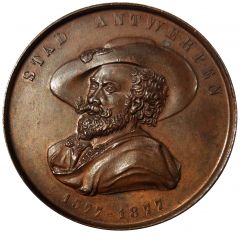 Medal - Stad Antwerpen 300th Anniversary of P. P. Rubens
