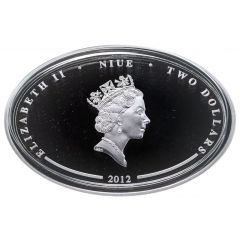 2 Dollars - Elizabeth II Year of the Dragon