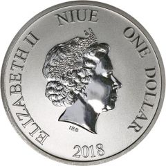 1 Dollar - Elizabeth II Turtle