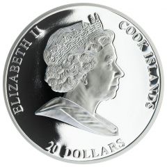 20 Dollars - Elizabeth II Golden Helmet