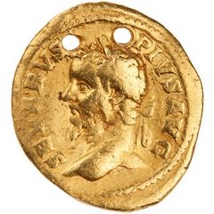Aureus - Septimius Severus P M TR P XVI COS III P P, Victory