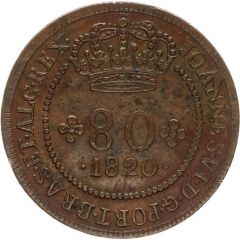 80 Réis - João VI