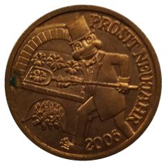 New Year Lucky Token Prosit Neujahr