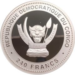 240 Francs Year of the Monkey - Succesful