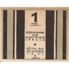 1 Mark Vereinigung zur Kunstpflege