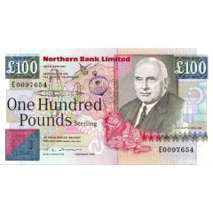 100 Pounds Northern Bank