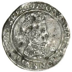 1 Shilling - Edward VI 2nd period, 1st issue
