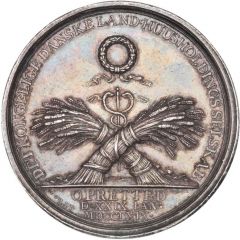 Prize medal of Royal Danish Agricultural Society Medium version