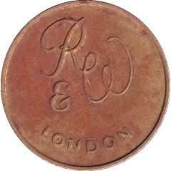 Token - R&W London Value in kind only