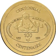 2 Dollars - Rayside-Balfour, Ontario Centennial