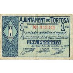 1 Peseta Tortosa
