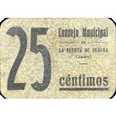 25 Céntimos La Puerta de Segura