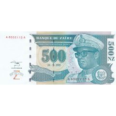 500 Nouveaux Zaïres