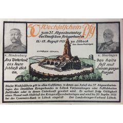 50 Pfennig Landeskriegerverband