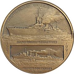 Medal - Cruiser Lamotte-Picquet, the Destroyer Chacal and the submarine Sirène