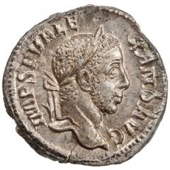 Denarius - Severus Alexander P M TR P VIIII COS III P P, Sol