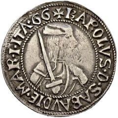 Teston - Charles I