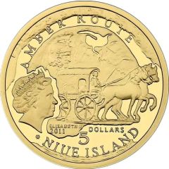 5 Dollars - Elizabeth II - Amber route: Aquileia