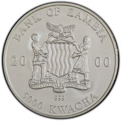 5000 Kwacha Elephant