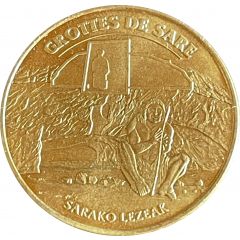 Jeton touristique - Monnaie de Paris - Grottes de Sare