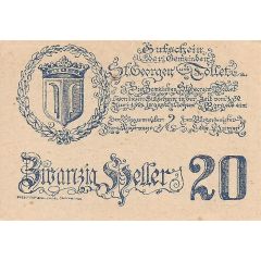 20 Heller St. Georgen und Tollet