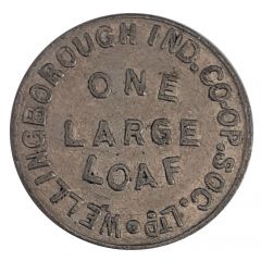 Bread Token - One Large Loaf Wellingborough Ind CSL