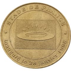 Monnaie de Paris Tourist Token - Paris Stade de France - Inauguré le 28 janvier 1998