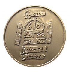 Medal - Elizabeth II Diamond Jubilee Featherstone Town Council