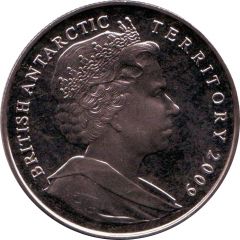 2 Pounds - Elizabeth II Antarctic Treaty