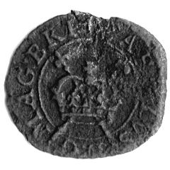 1 Farthing - Charles I Rose issue, mule of types 3 and 4