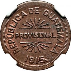 12 1/2 Centavos Provisional Coinage