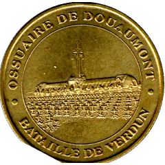 Monnaie de Paris Tourist Token - Ossuaire de Douaumont Bataille de Verdun