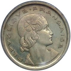20 centimes 1961 essai de Cochet