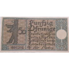 50 Pfennig Berlin, Districts Series - Issue 8: Spandau