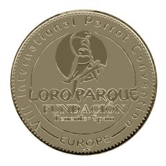 Monnaie de Paris Tourist Token - Tenerife Loro Parque Fundacion - VIII International Parrot Convention