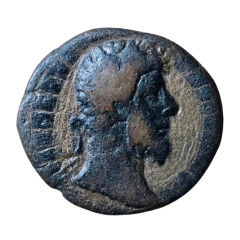 Æ21 - Marcus Aurelius ΚΑΙCΑΡEΩΝ Τ Π ΑΡΓΑΙΩ EΤ Γ, Caesarea, Cappadocia