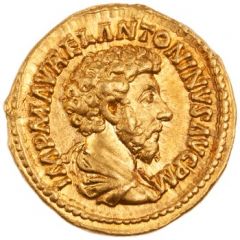 Aureus - Marcus Aurelius and Lucius Verus CONCORDIAE AVGVSTOR TR P XVI COS III