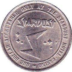 1 Dollar Gaming Token - Stardust Casino Las Vegas
