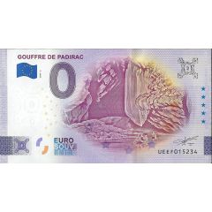 0 Euro - Padirac - Le gouffre