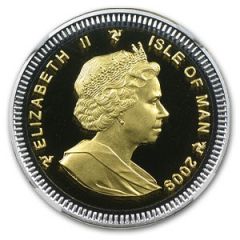 1 Angel - Elizabeth II 25th Anniversary of Gold Angel