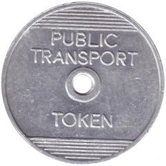 3 Pence - Public Transport Token