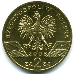 2 Zlotys Falcon (Falco peregrinus)