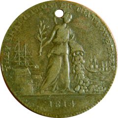 Medal - Peace of Paris 1814 Allegory