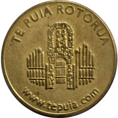 Medal - Te Puia Rotorua Tourist Dollar Souvenir