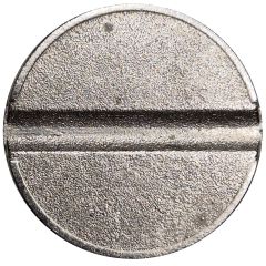 Blank Token 2 grooves and 1 grooves