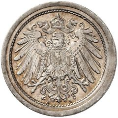 25 Pfennig - Wilhelm II Pattern